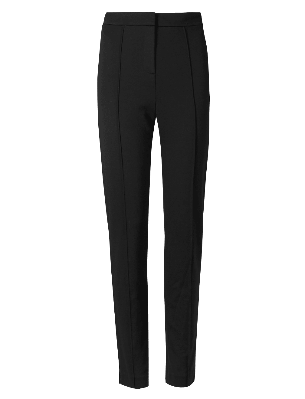 Slim Leg Flat Front Trousers