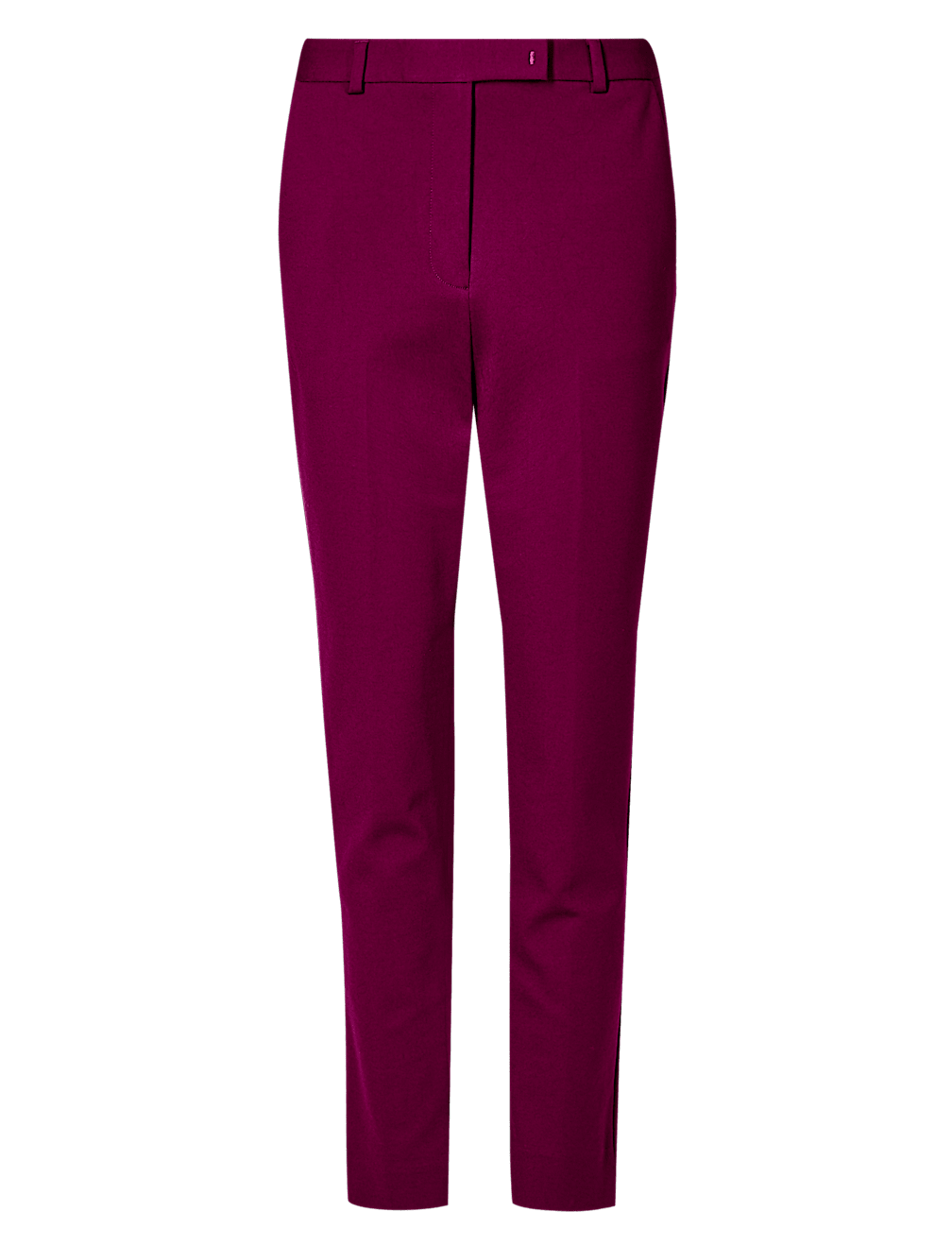 Jersey Slim Fit Ankle Grazer Trousers