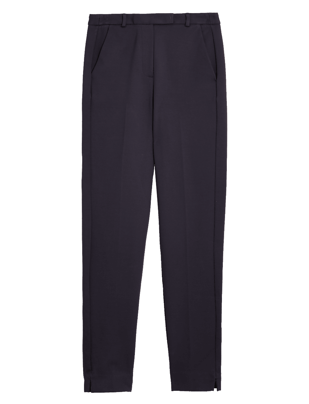 Jersey Slim Fit Ankle Grazer Trousers