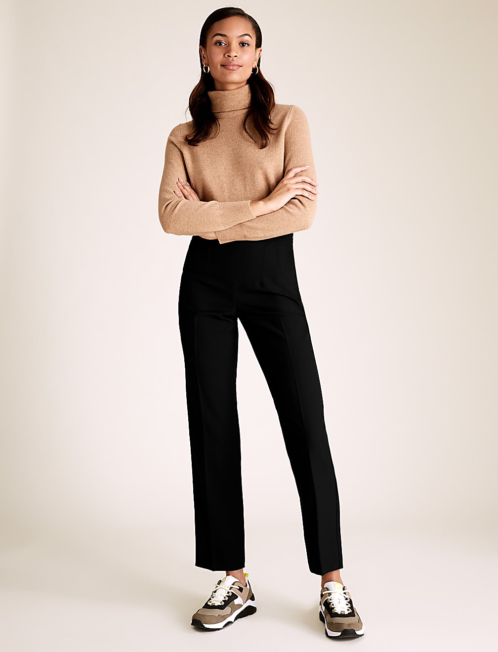 Straight Leg Trousers