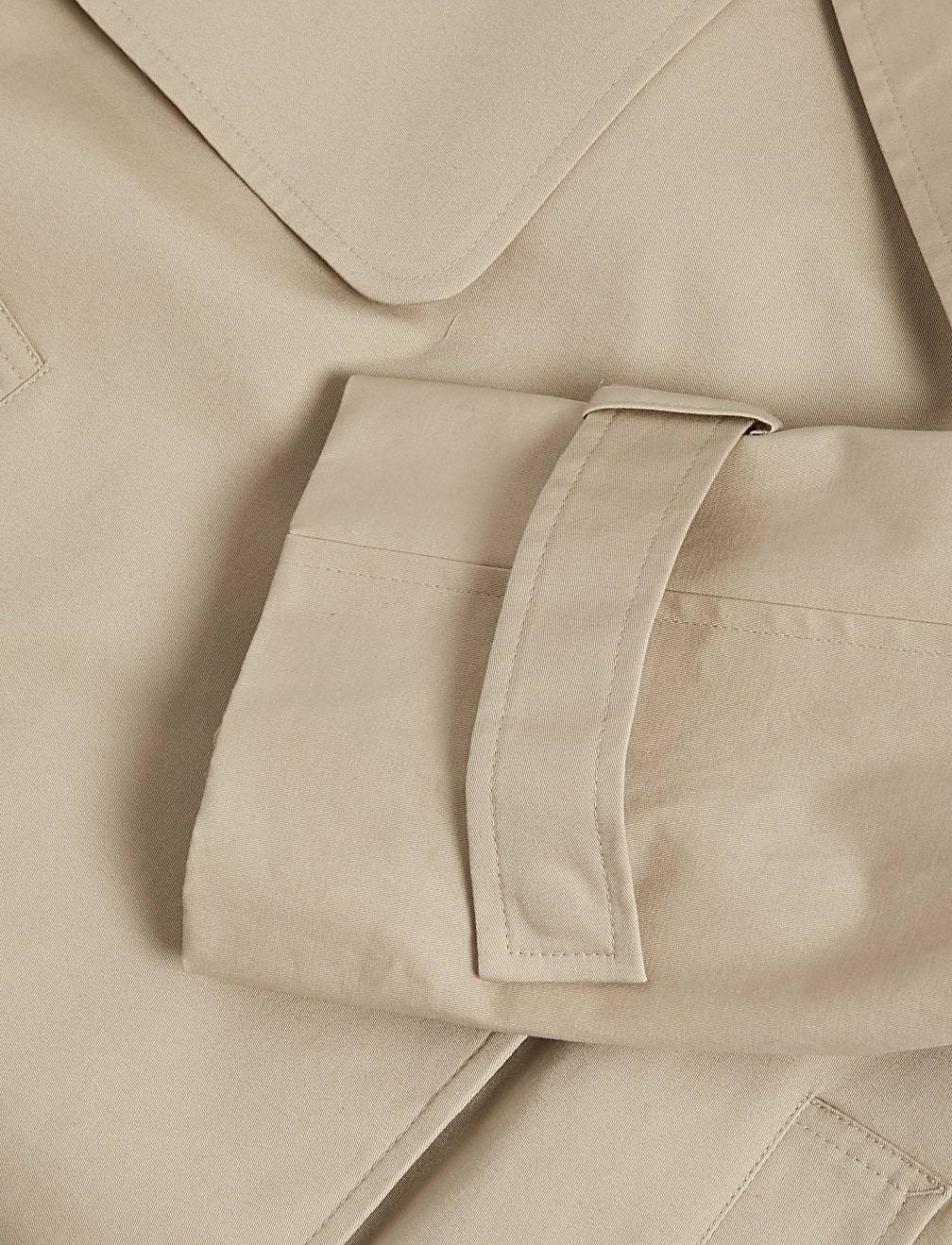 Cotton Rich Short Trench Coat