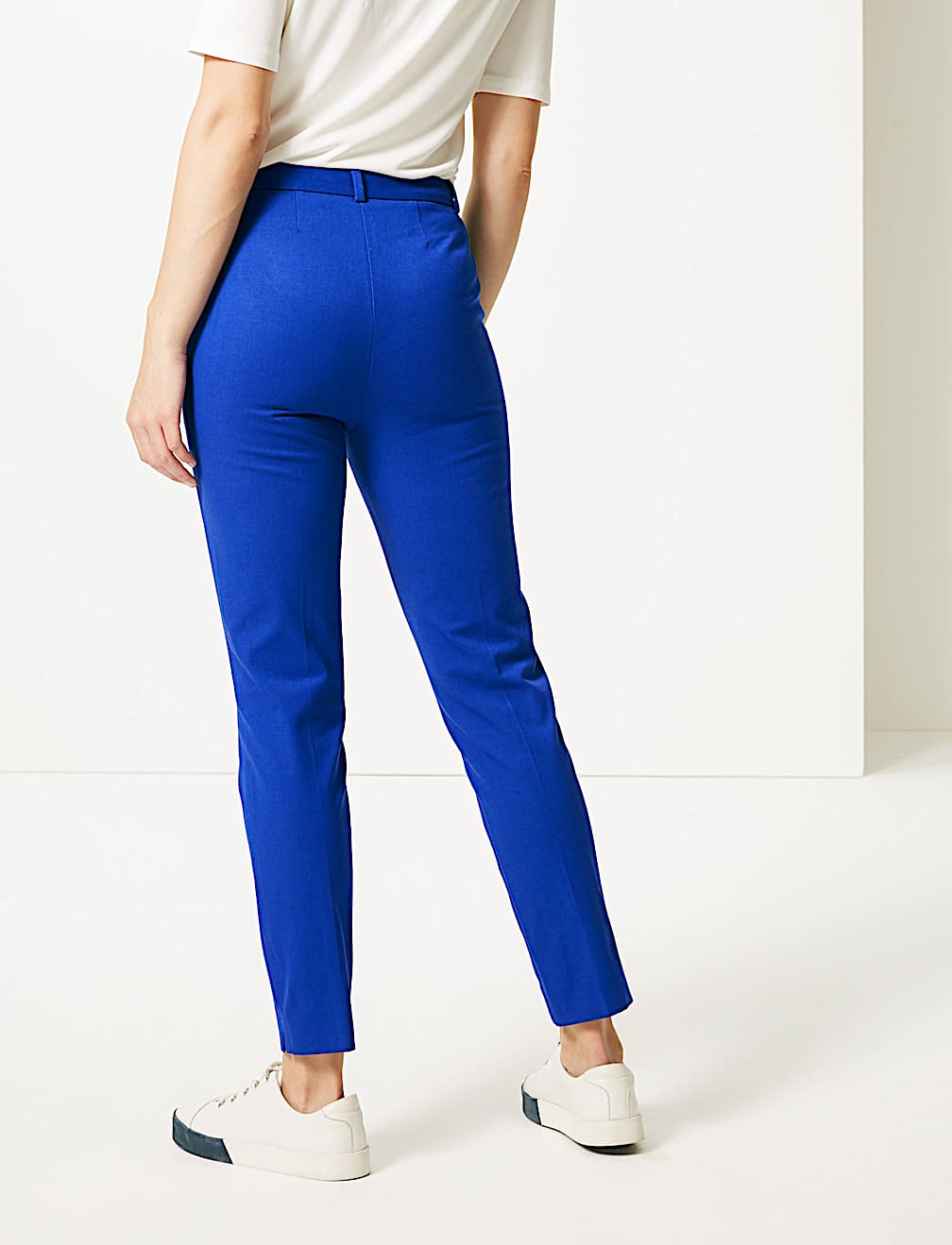 Slim Ankle Grazer Trousers
