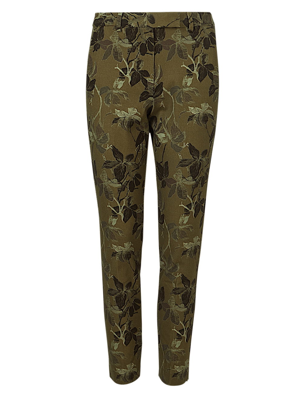 Floral Ankle Grazer Trousers