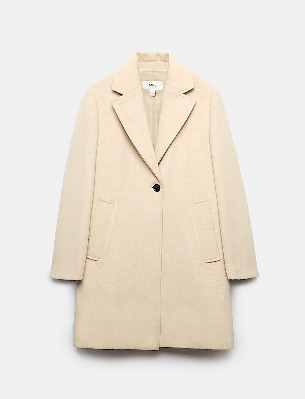 Single Breasted Longline Coat