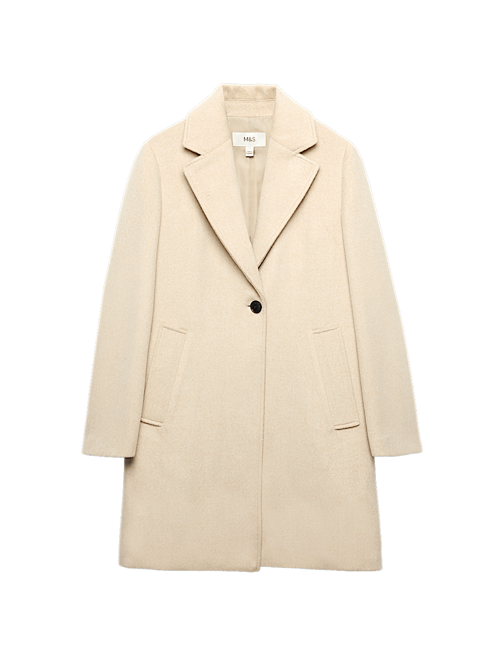 Single Breasted Longline Coat