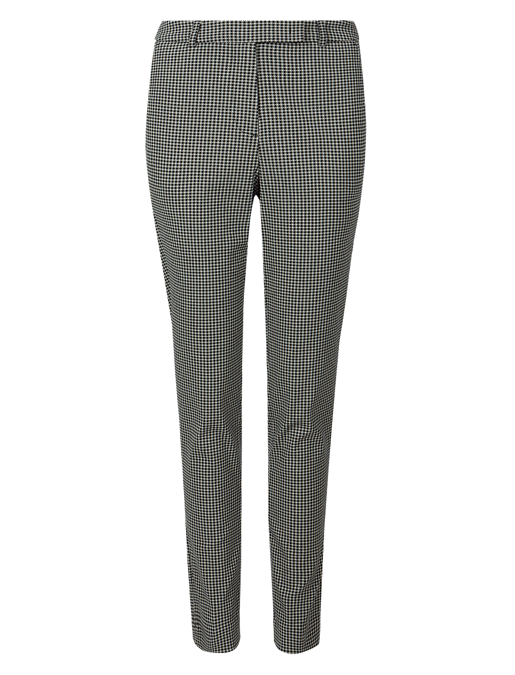 Mia Slim Checked Ankle Grazer Trousers