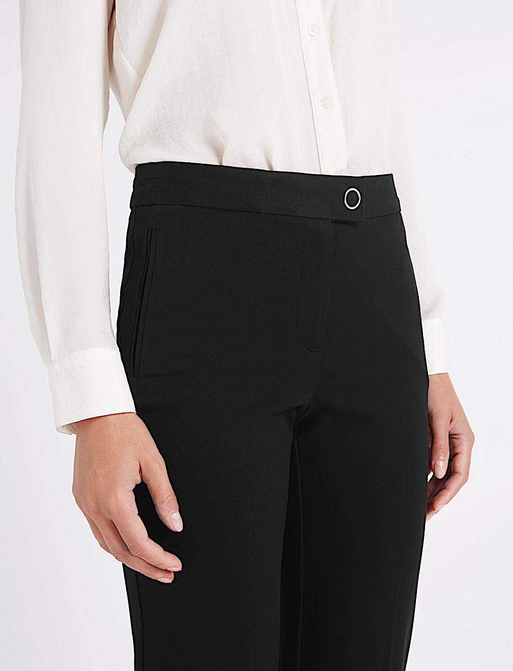 Straight Leg Trousers