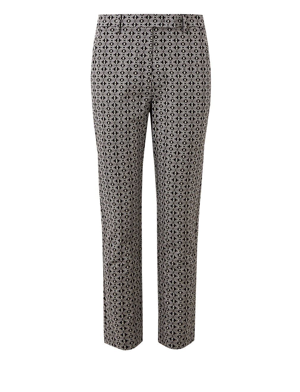 Mia Slim Geometric 7/8th Trousers