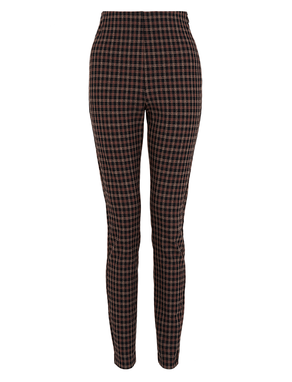 Cotton Checked Skinny Treggings