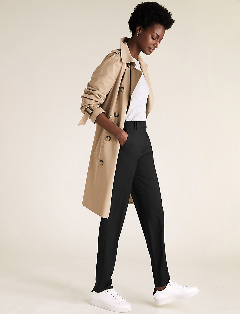 Straight Leg Trousers