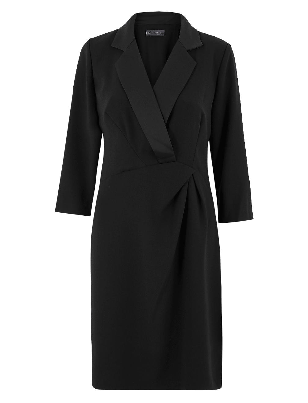 Tuxedo Shift Mini Dress