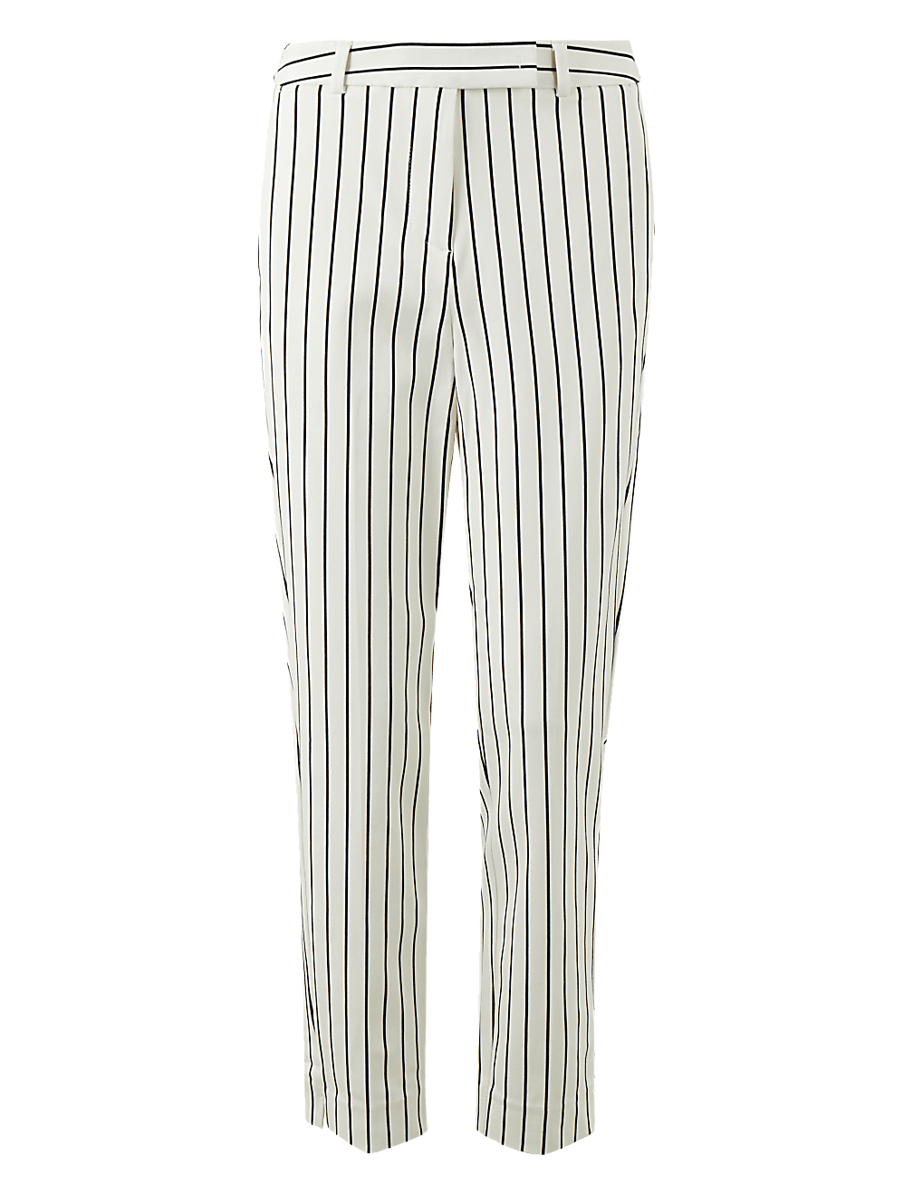 Mia Slim Striped Ankle Grazer Trousers