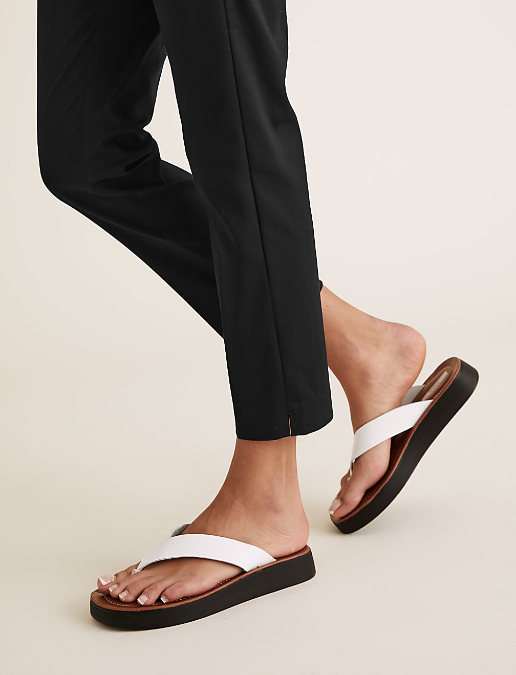 Slim Fit 7/8 Trousers