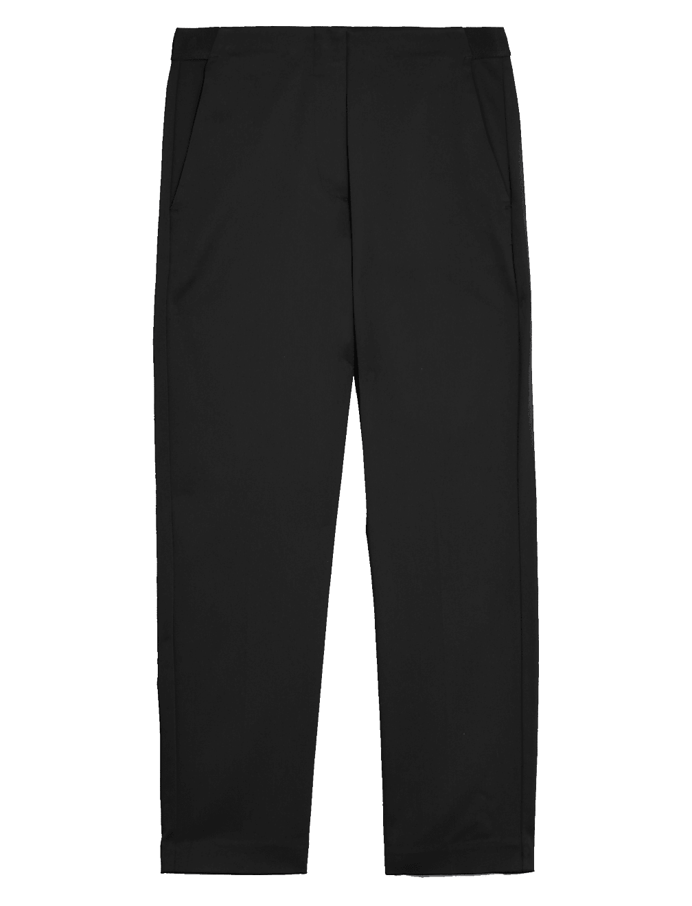 Slim Fit Cropped Trousers