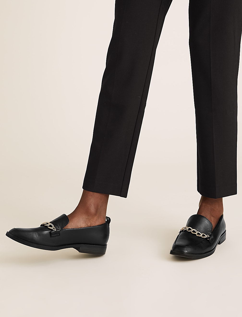 Mia Slim Tuxedo Ankle Grazer Trousers