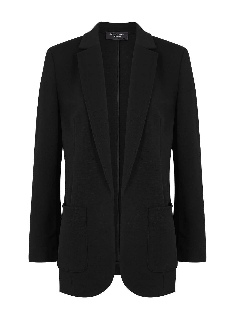 Jersey Single Breasted Blazer