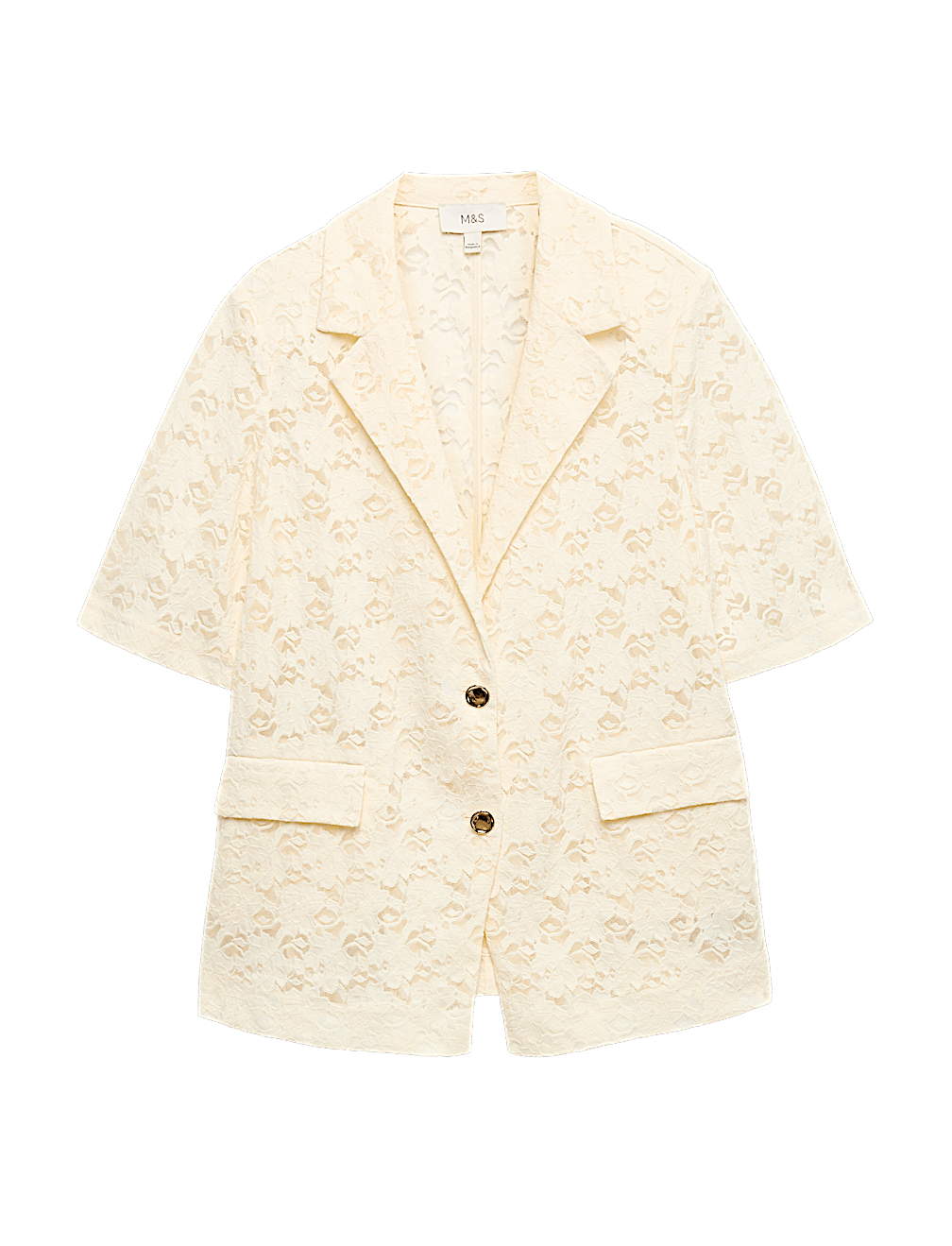 Lace Short Sleeve Jacket