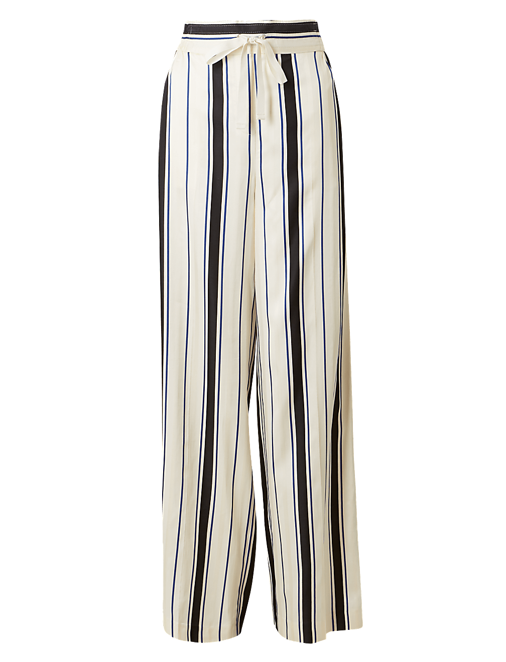 Striped Wide Leg Trousers