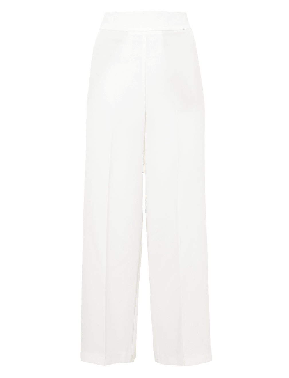 Crepe Side Stripe Wide Leg Trousers