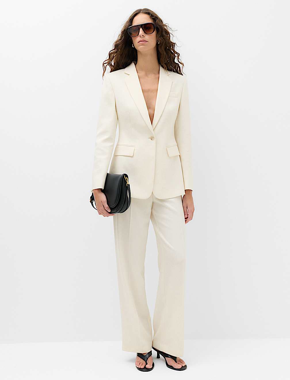 Ultimate Pleat Front Straight Leg Trousers