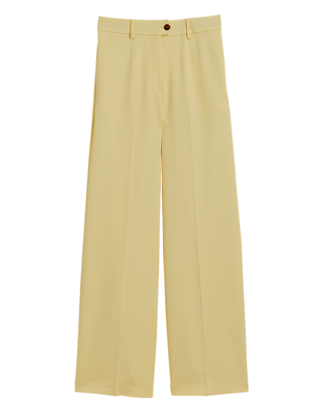 Crepe Wide Leg Trousers