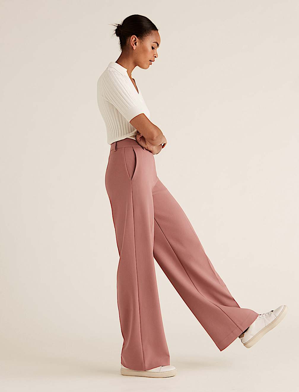 Wide Leg Trousers