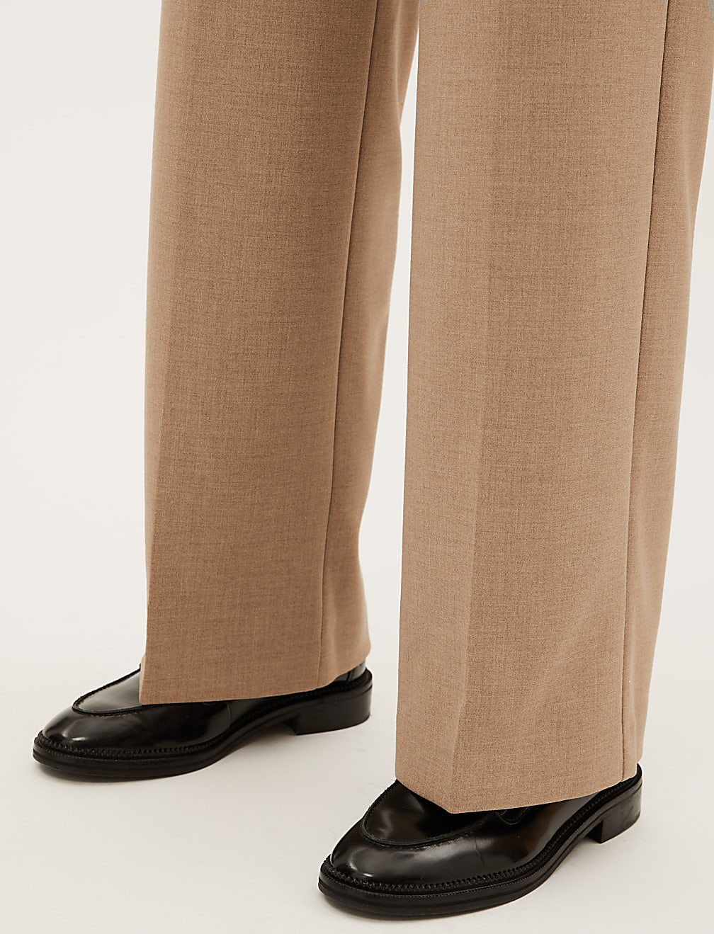 Marl Wide Leg Trousers