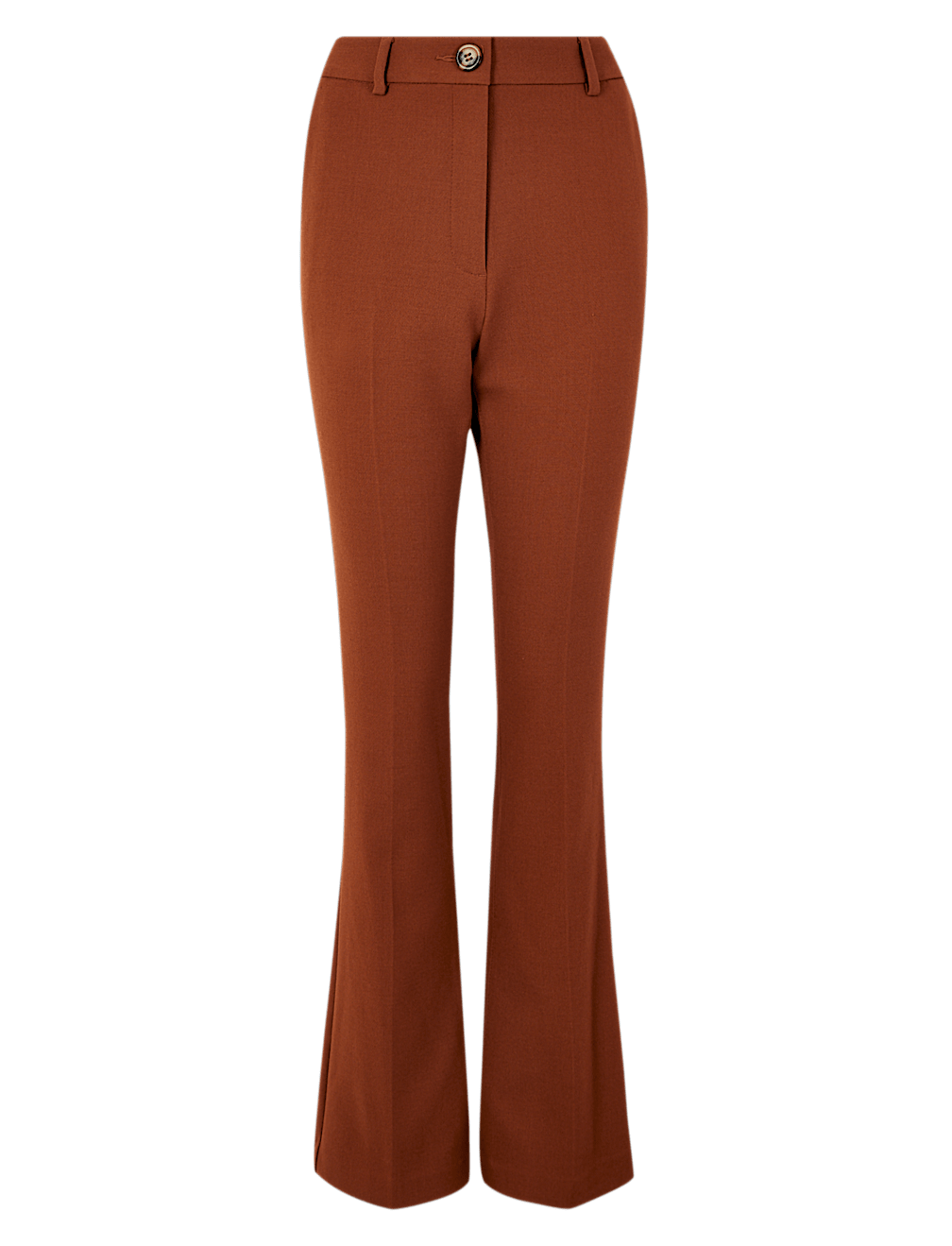 Slim Fit Flared Trousers