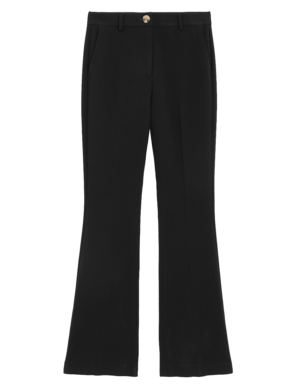Slim Fit Flared Trousers