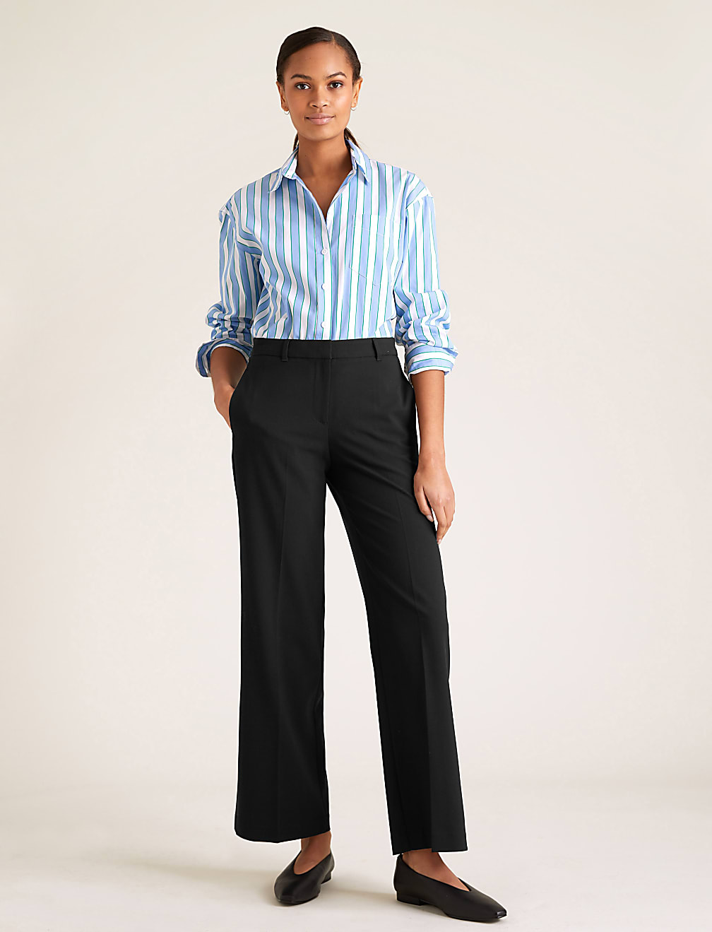 Wide Leg Trousers