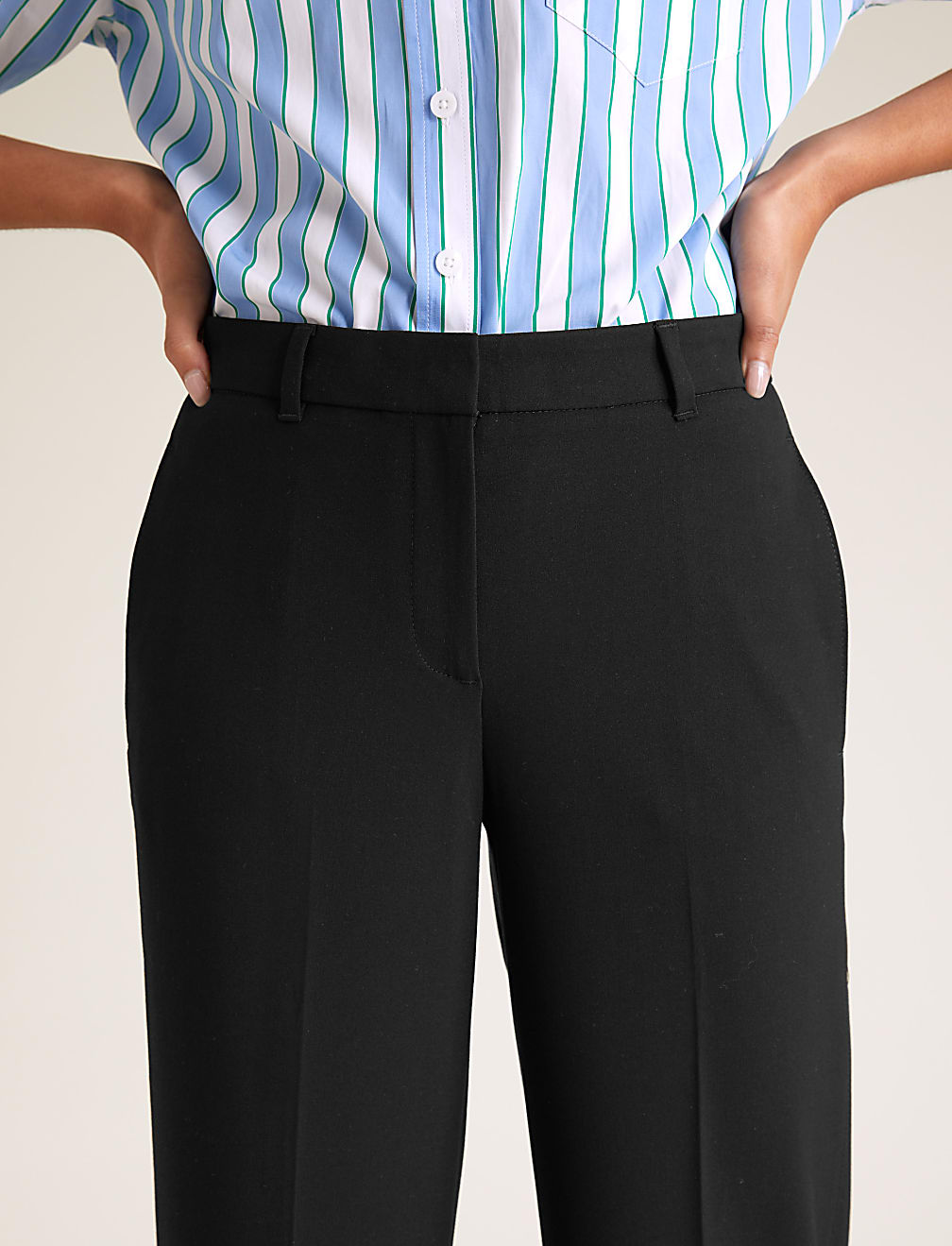 Wide Leg Trousers