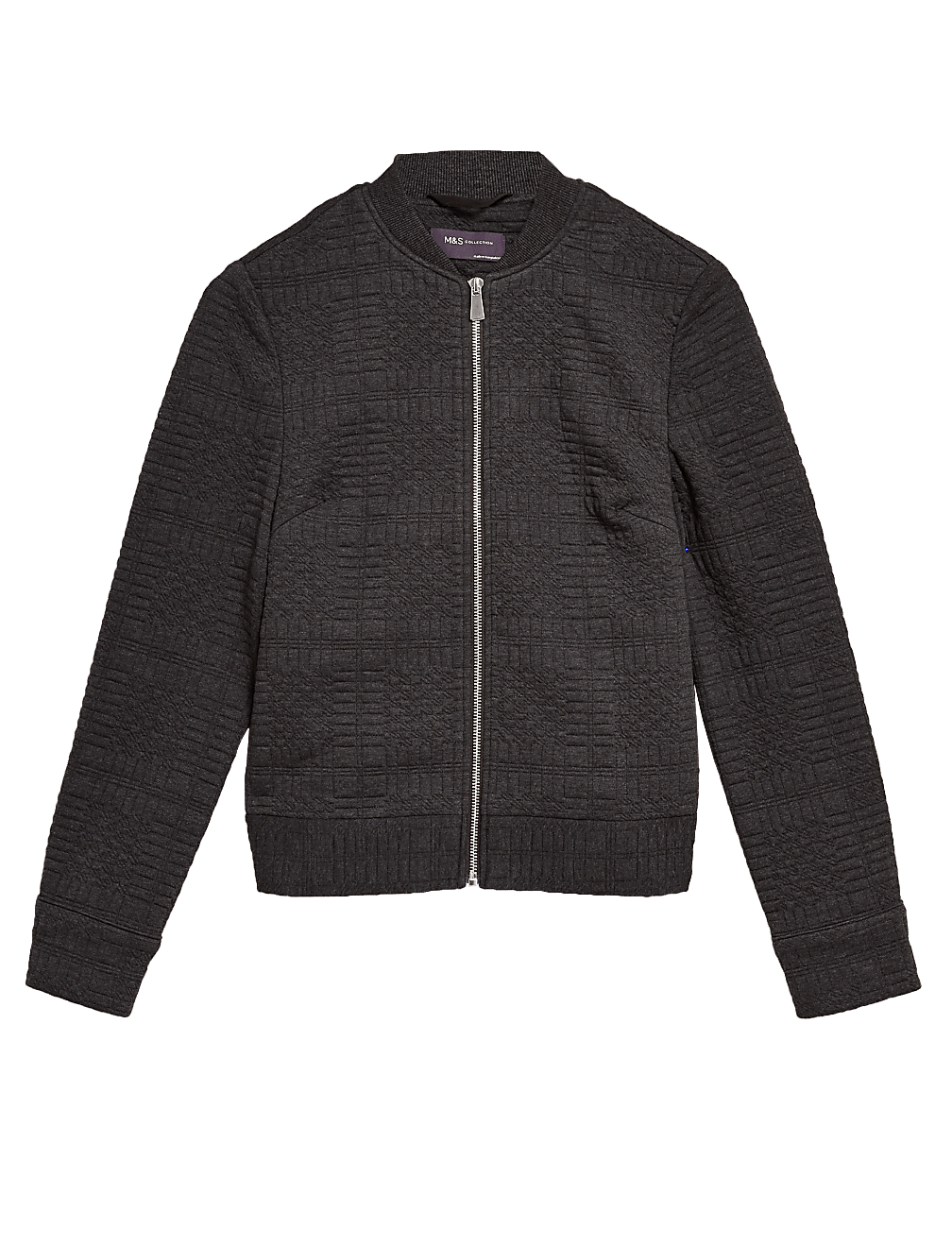 Quilted Bomber Jacket