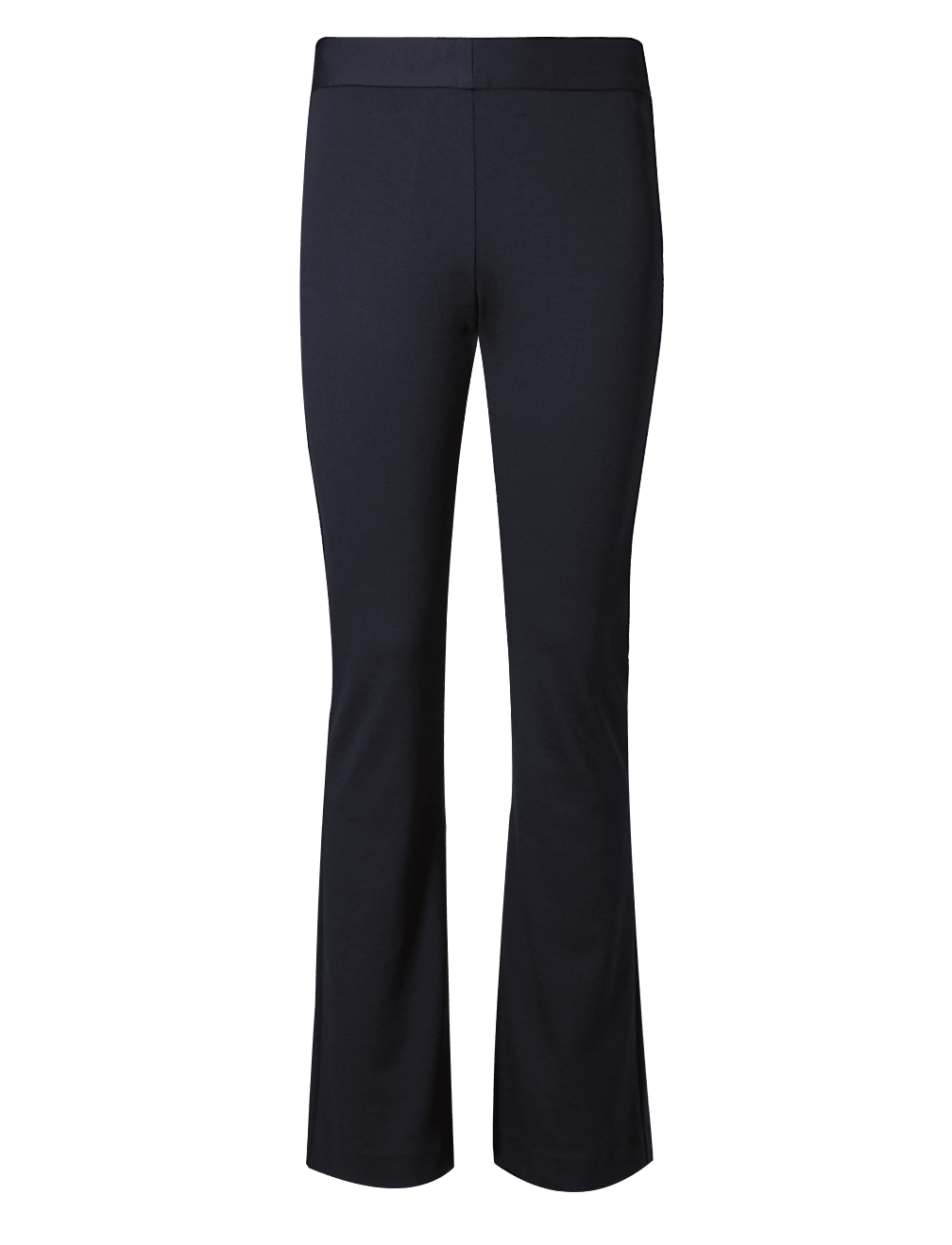Jersey Slim Fit Flare Trousers