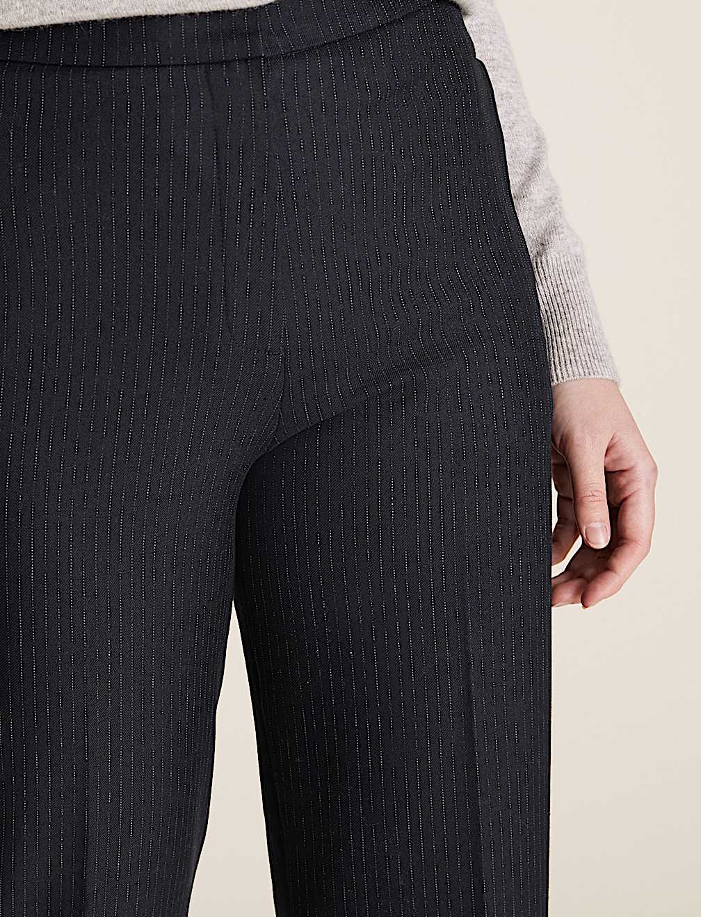 Evie Straight Pinstripe