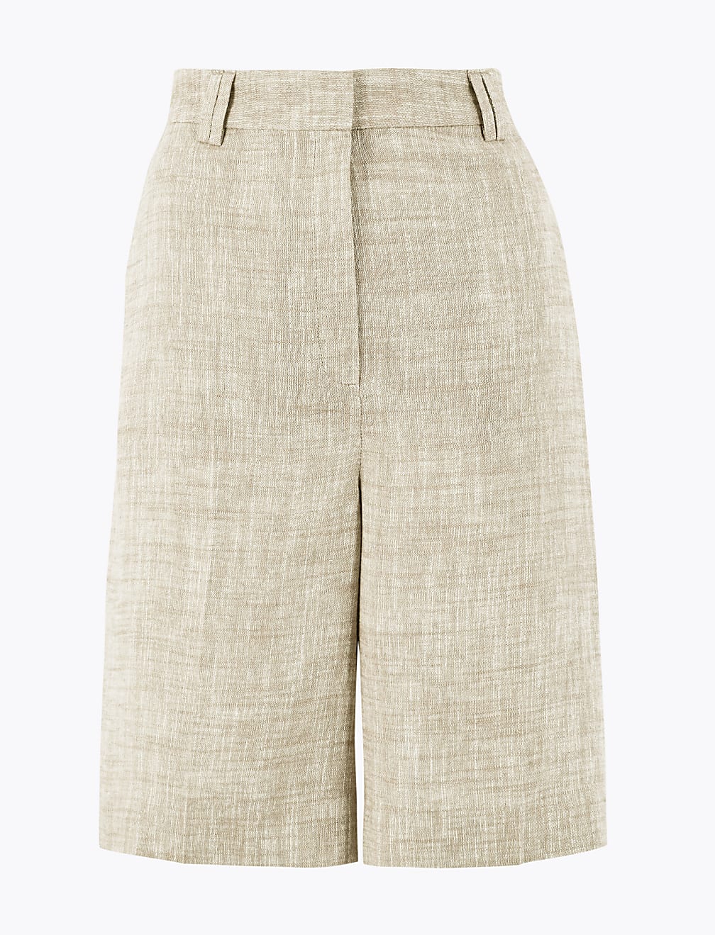 Tailored Linen Shorts