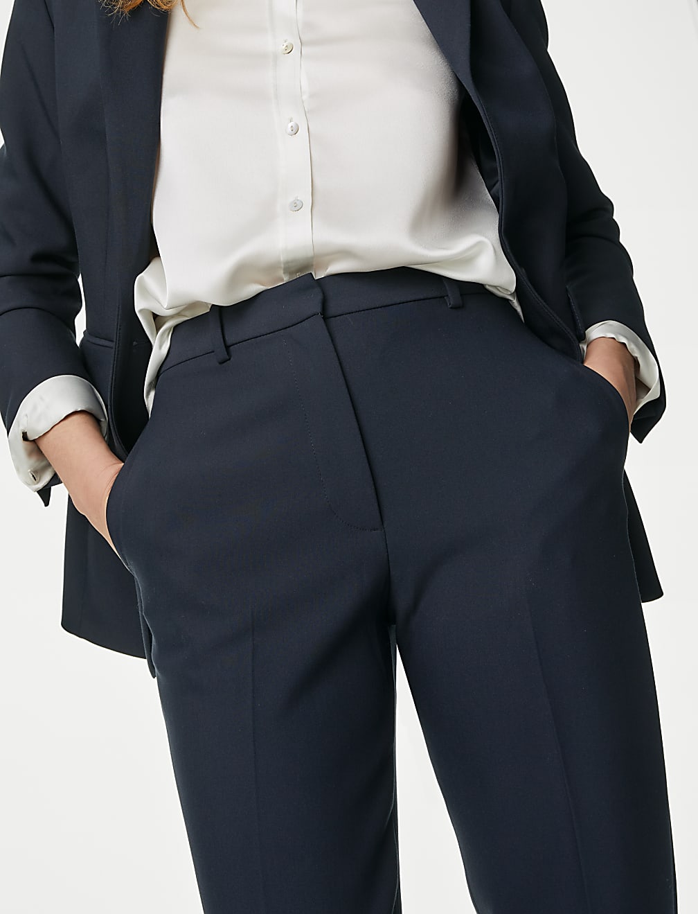 Straight Leg Trousers