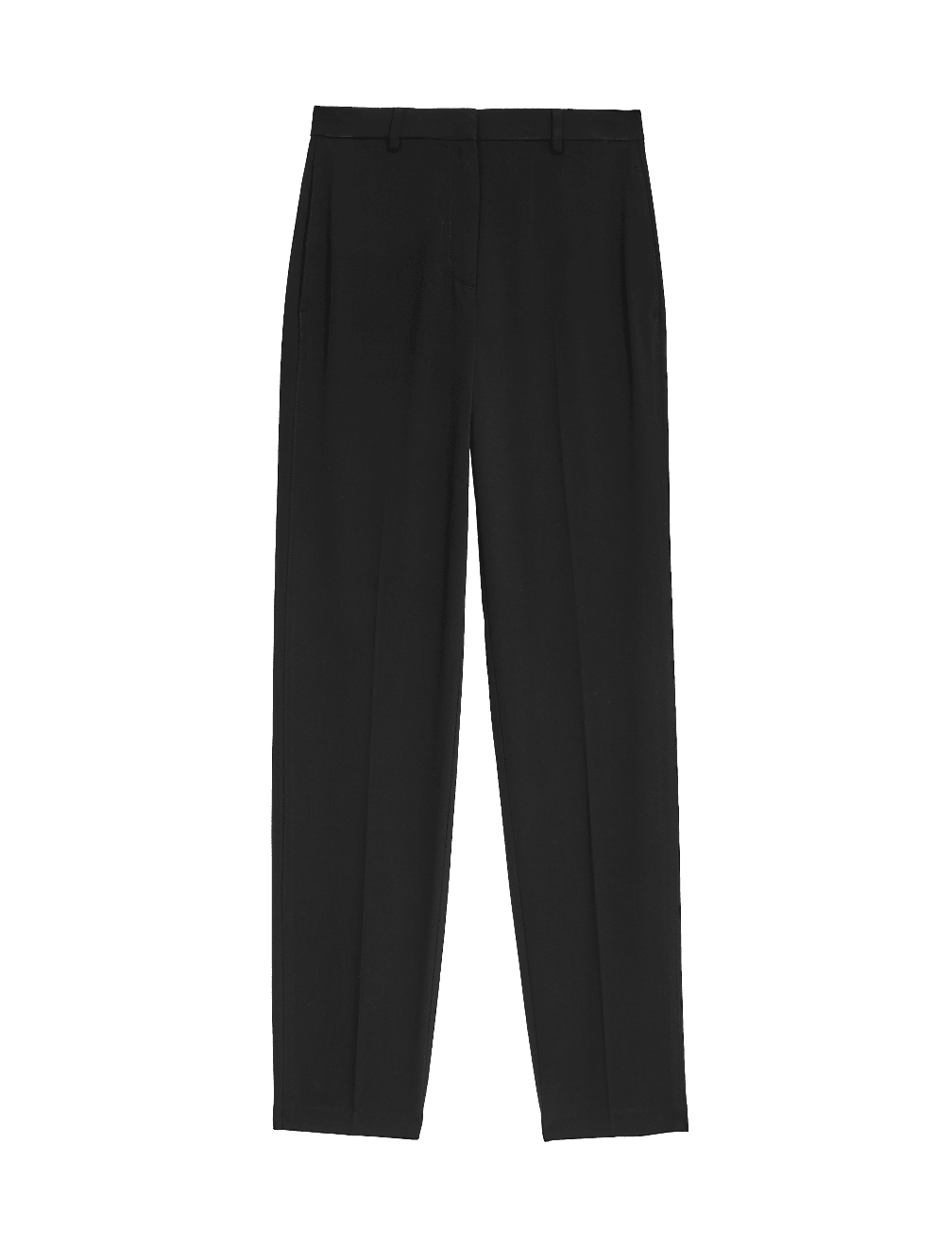 Straight Leg Trousers with Stretch