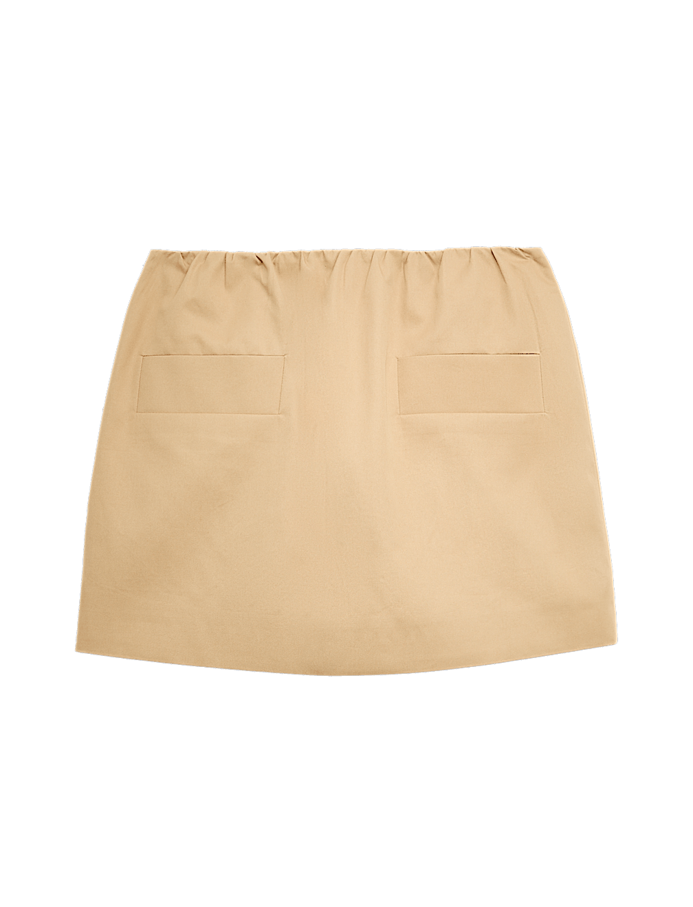 Pure Cotton Twill Mini A-Line Skirt