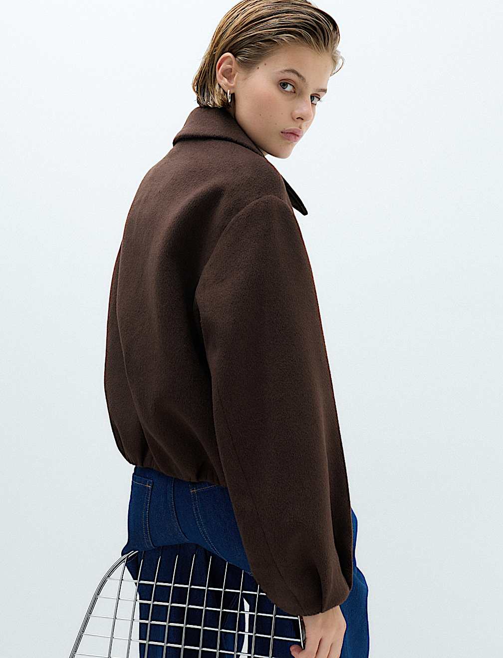 Short Bomber Jacket