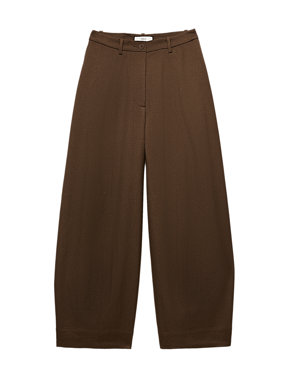 Barrel Leg Trousers