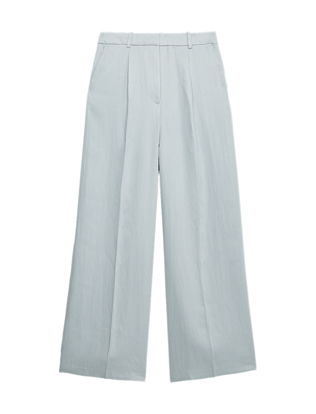 Relaxed Trousers with Linen
