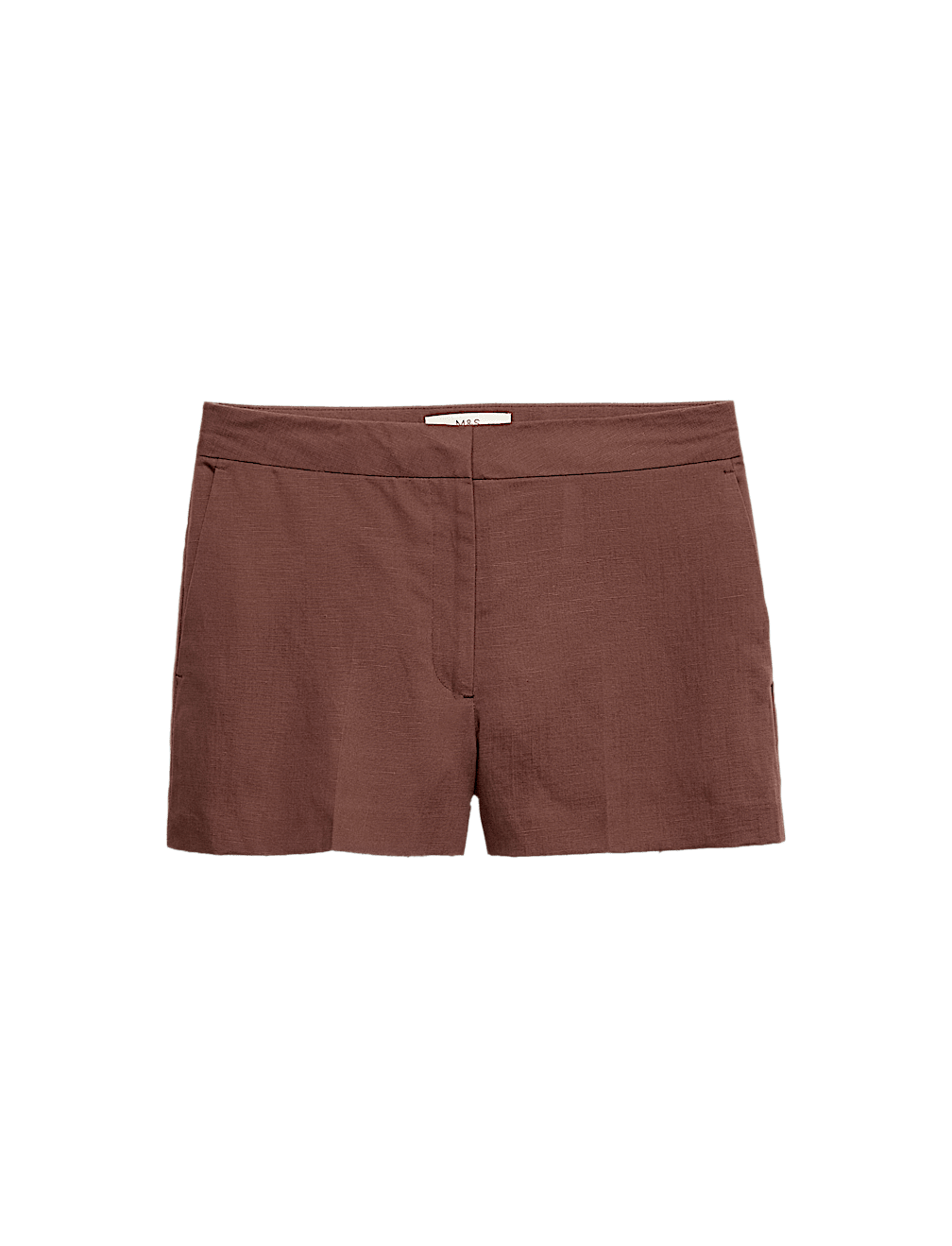 Lyocell Rich Utility Shorts with Linen