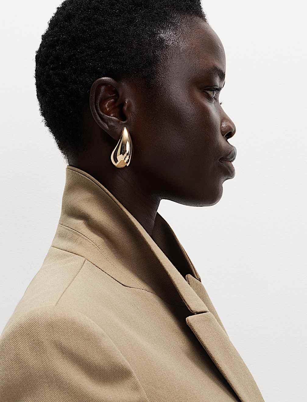 Tailored Double Breasted Oversized Blazer