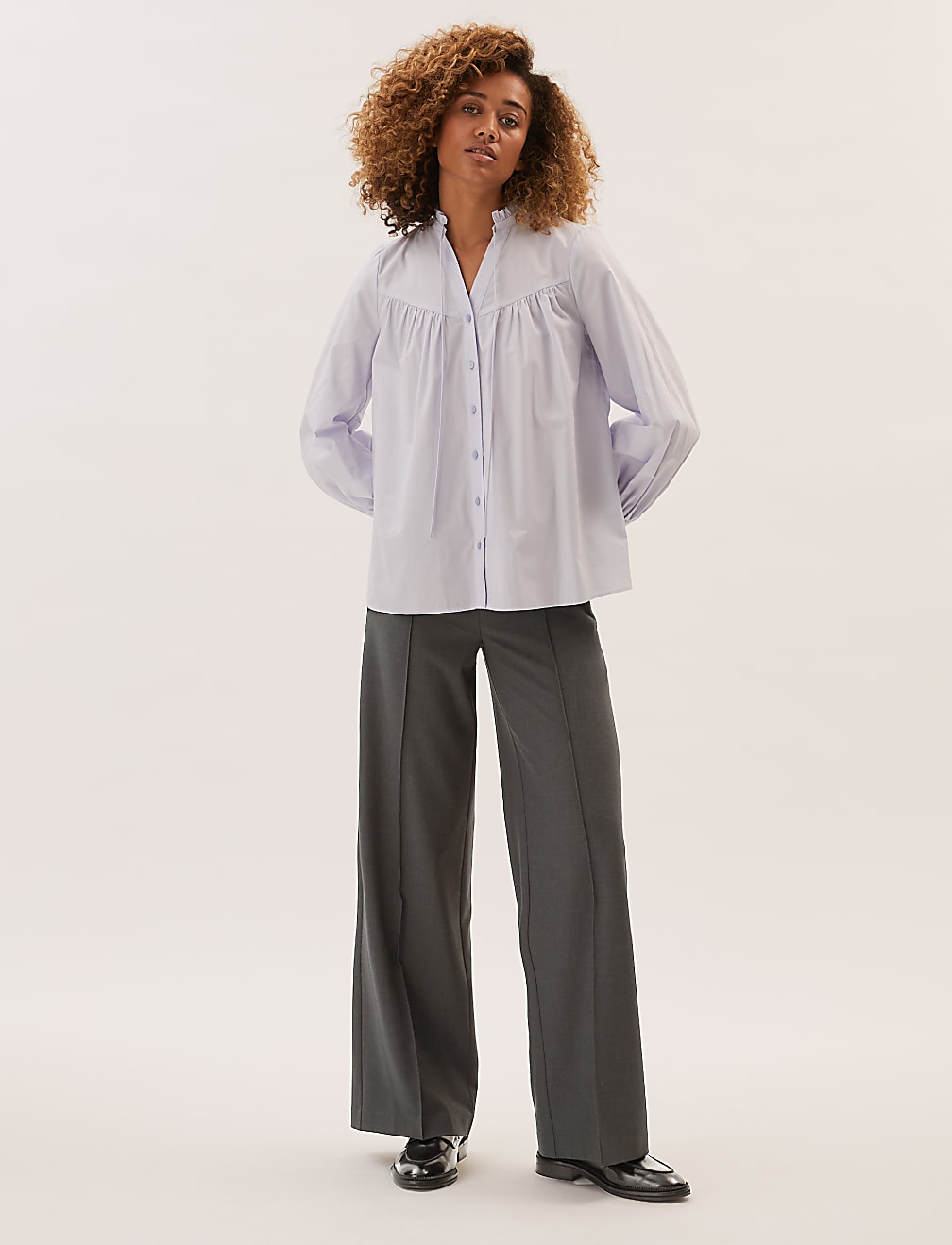 Wide Leg Trousers