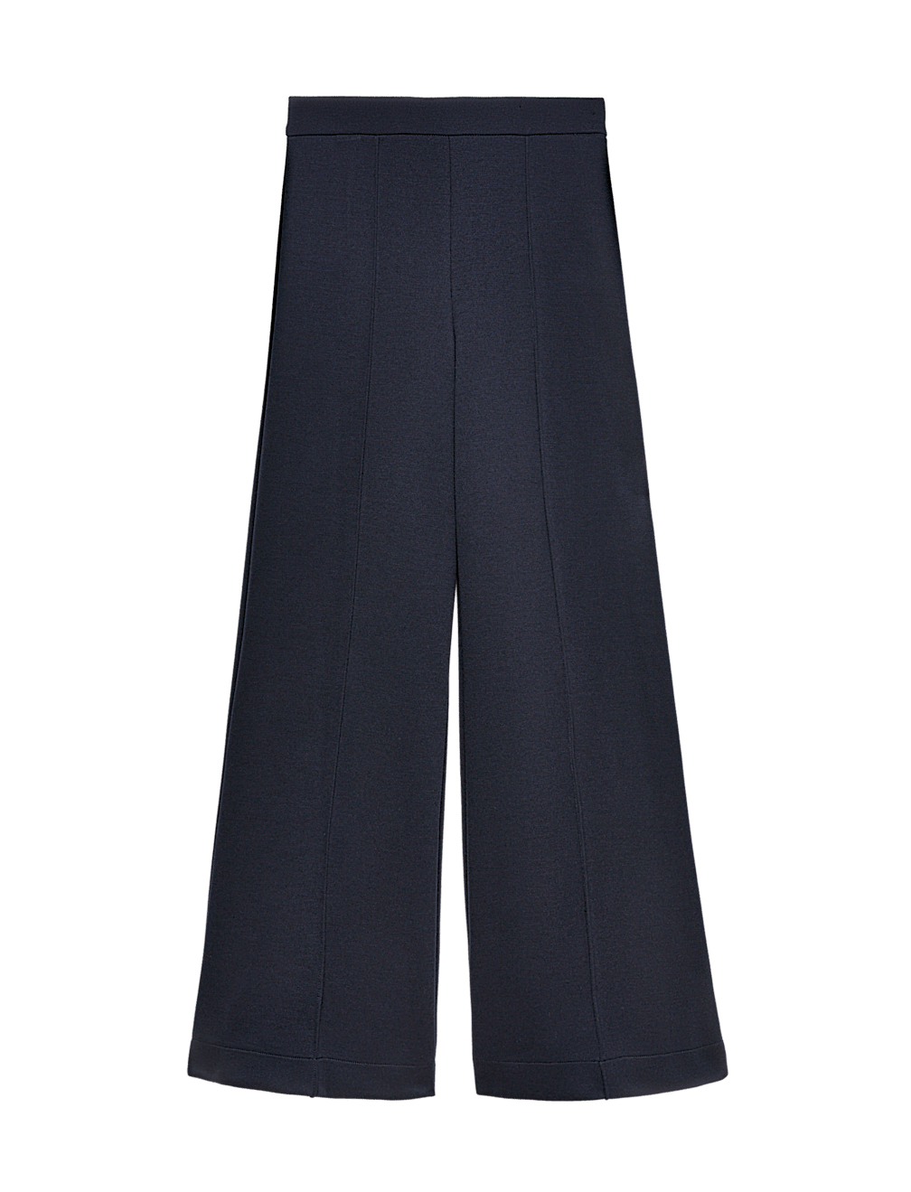 Premium Jersey Seam Detail Wide Leg Trousers