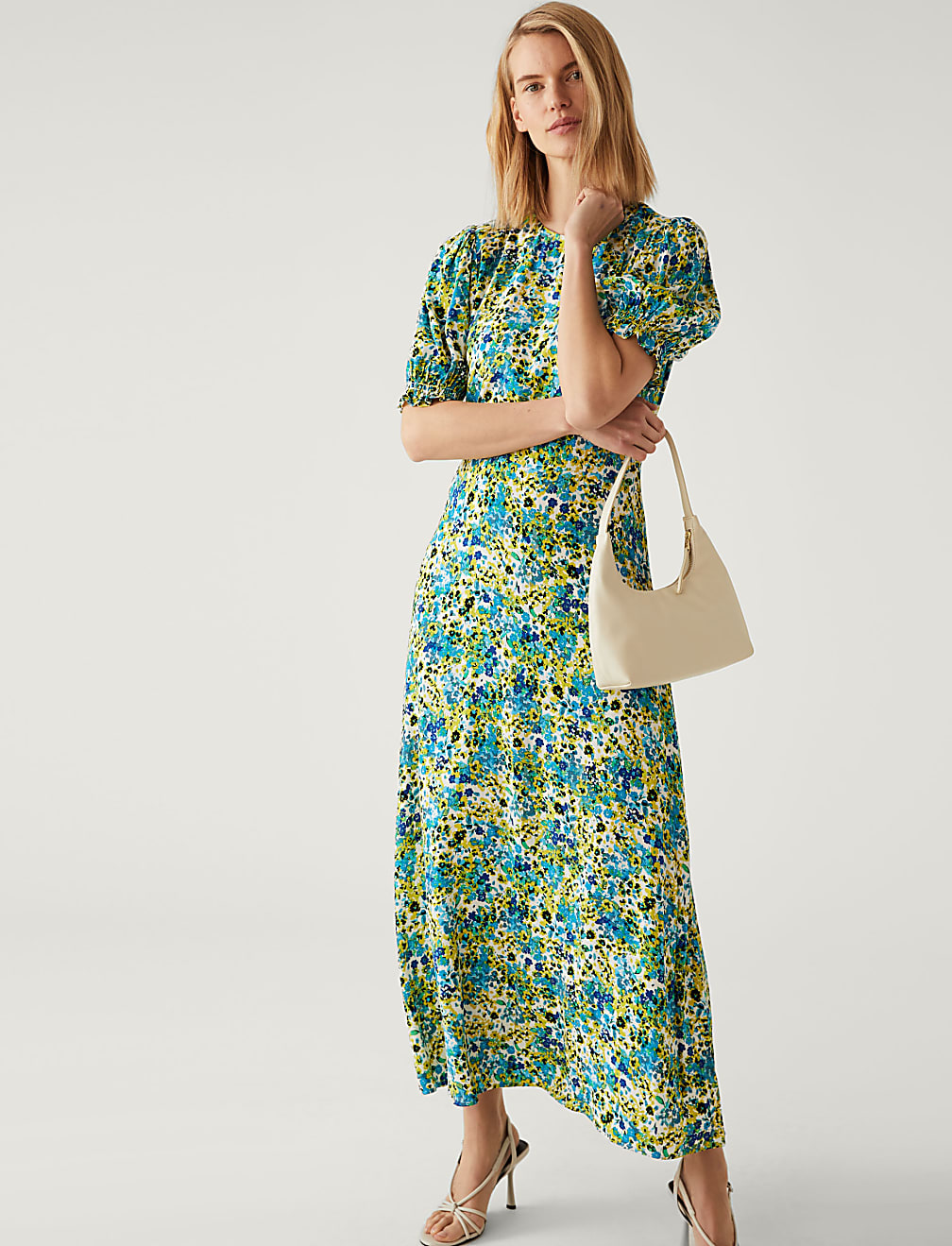 Floral Midaxi Tea Dress