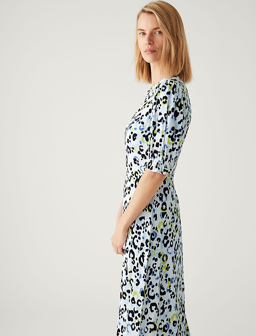 Floral Midaxi Tea Dress