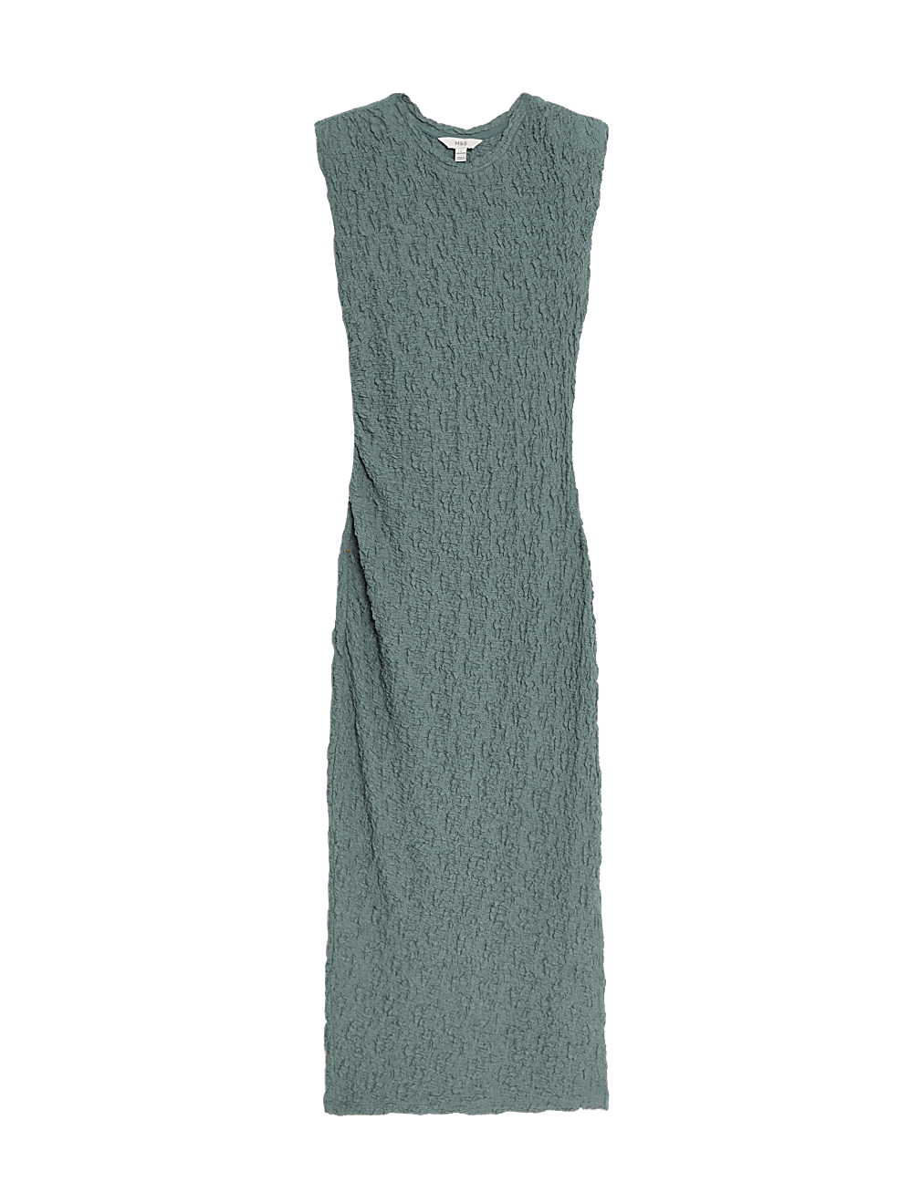 Jersey Textured Midi Bodycon Dress