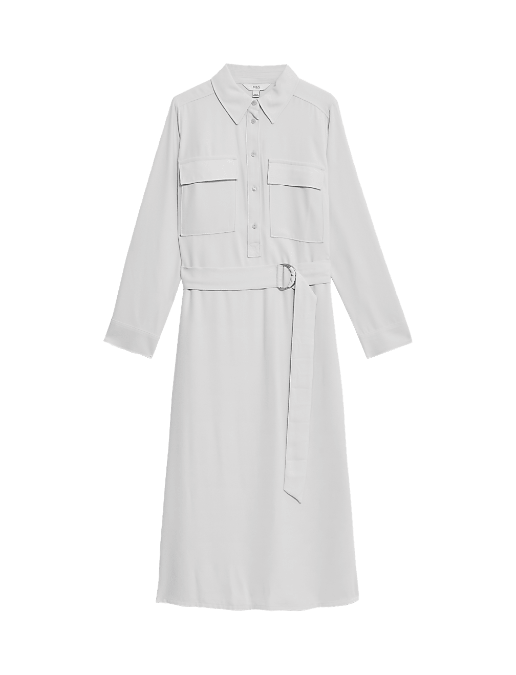 Midi Utility Shirt Dress