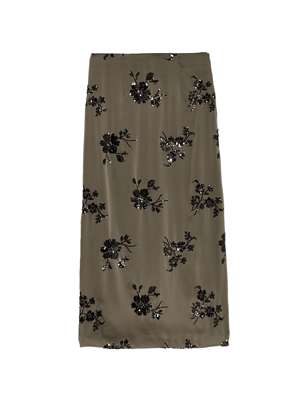 Sequin Midaxi Slip Skirt
